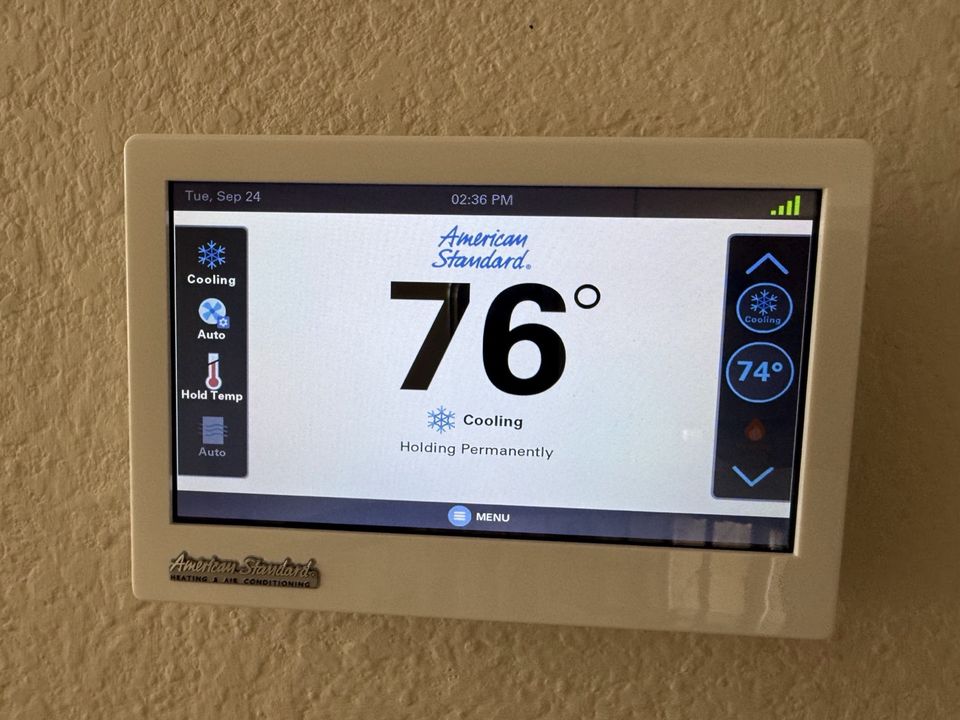 Thermostat install